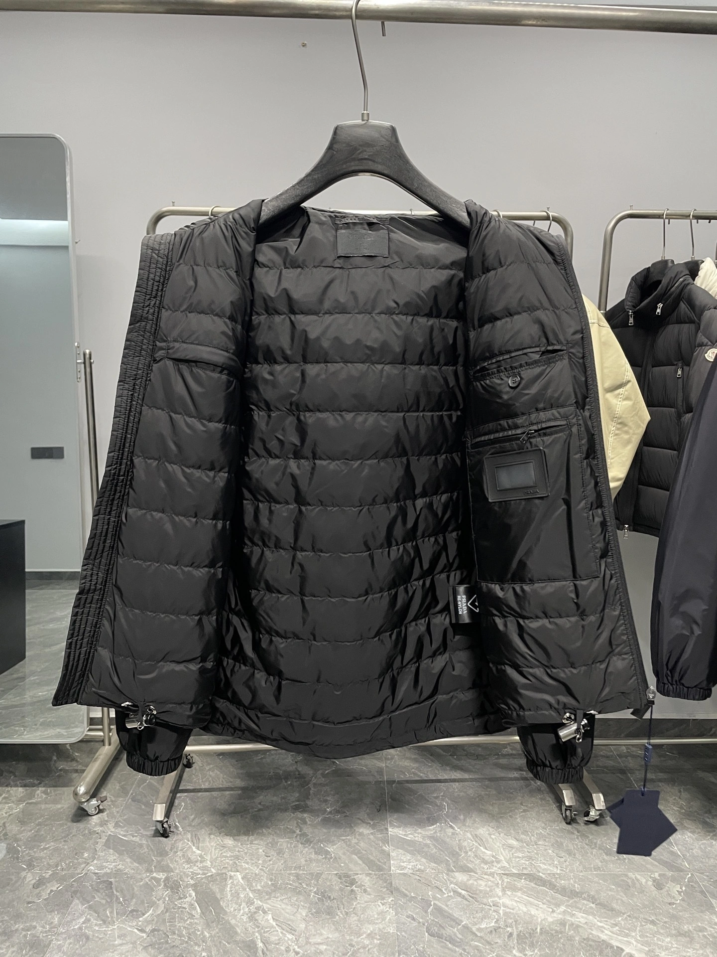 wg.luxury-- Pr141 Down jacket nylon 90 white duck down 2Colour item:E-F360K1827-2